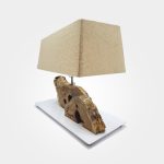 Leipzig Teak Wood Lamp