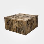 Dresden Natural Teak Wood Coffee Table