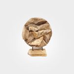Duisburg Teak Wood Stand Figure