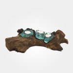 Gothenburg Teak Root Candle Holder
