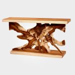Madrid Suar Wood Console